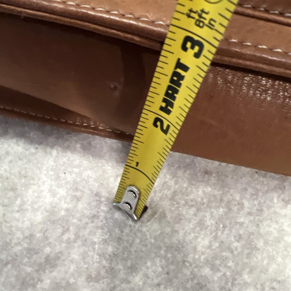 Fossil Leather Crossbody Bag Brown Y2K 2000s Boho Hobo Festival Style 75082 - Picture 9 of 12